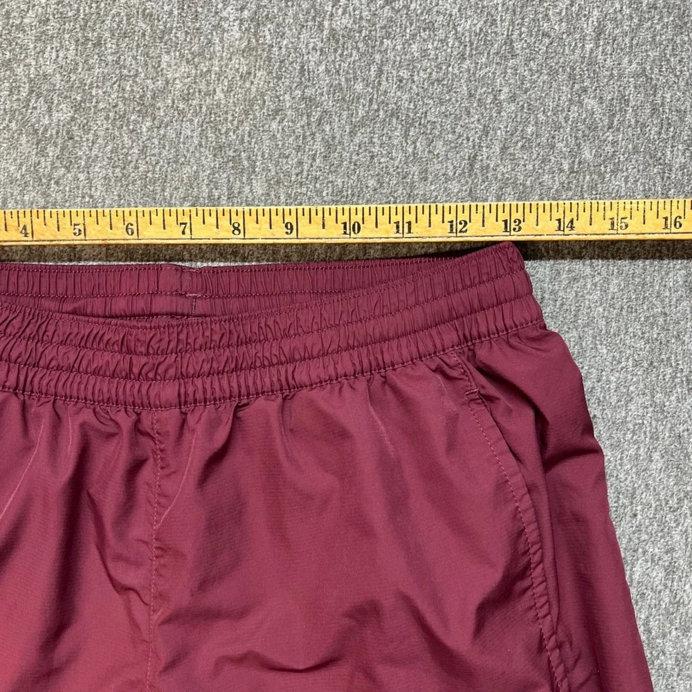 VTG Adidas Mens Burgundy‎ Track Pants Athletic Joggers Casual Style Small Y2K